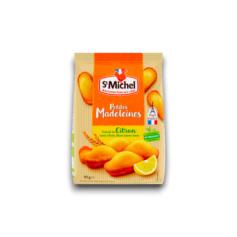 St Michel Petites Madeleines Lemon 175grx10