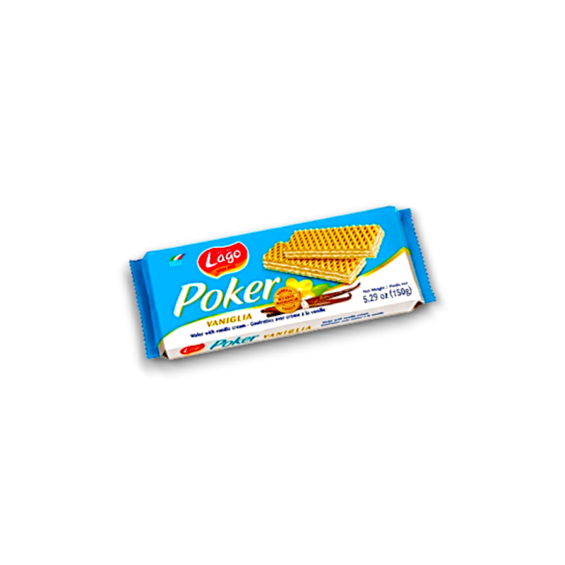 Lago Poker Wafer Vanilla 175grx16