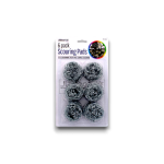 Galvanised Scouring Pads 6 Pack