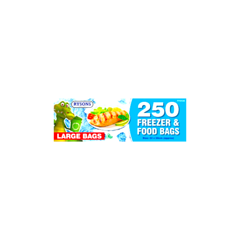 Freezer Bag Large 250x6