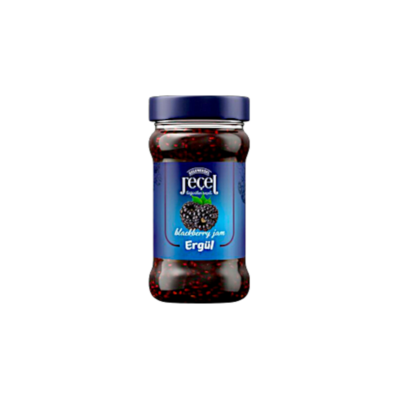 Ergul Blackberry Jam Jar 380grx12